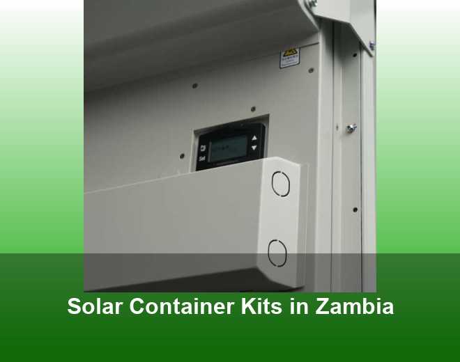 Solar Container Kits in Zambia